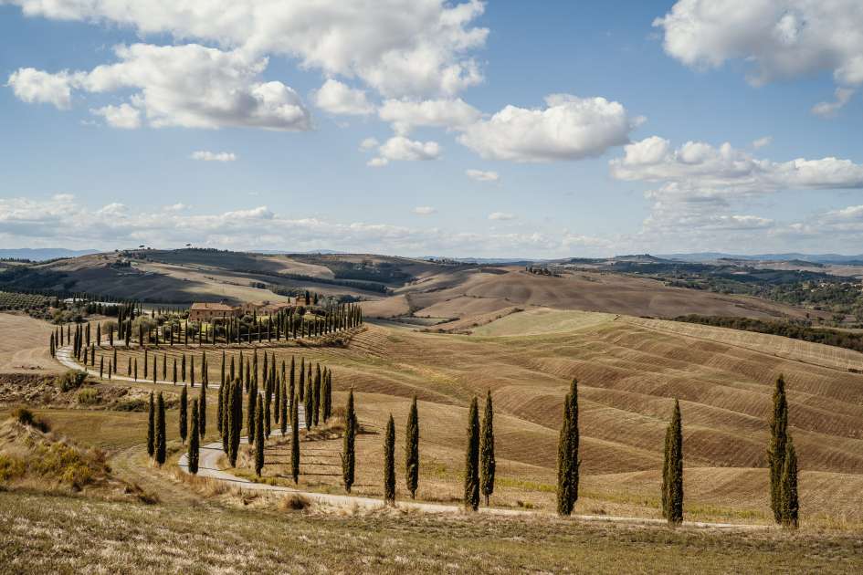 A beautiful Tuscan landscape